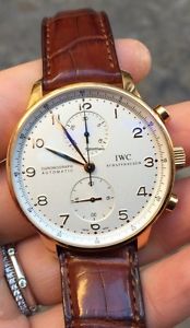 IWC Chrono Portoghese Automatico automatic Oro Rosa Gold Rose 3714