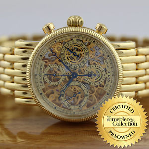 Chronoswiss 18K Gold Skeleton Opus Automatic Watch CH7521 SR, MSRP:$27,600