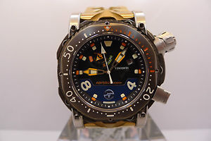 VISCONTI ABYSSUS SCUBA 3000M ITALIAN BRONZE BRACELET DIVER ANONIMO ENNEBI PAM