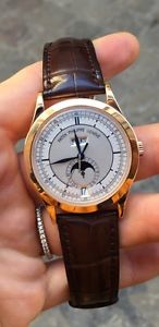 Patek Philippe Calendario annuale annual Rose Gold Oro Rosa Diamonds Full 5396