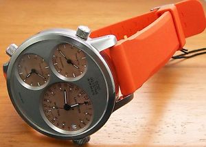 Glycine Airman 7 Silver Circle 3829.111 Pilota Orologio Da Uomo Automatico XXL