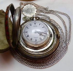 MUSEUM silver QUADRUPLE case Verge Fusee watch by George Prior.Ottoman c1780