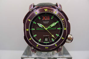 VISCONTI FULL DIVE ABYSSUS PURPLE PVD 1000M DIVER ANONIMO ENNEBI PAM LIMITED