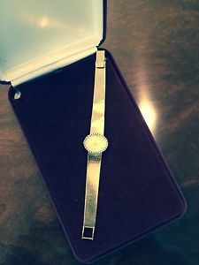 14K Gold  Diamond Bezel watch Ladies Concord