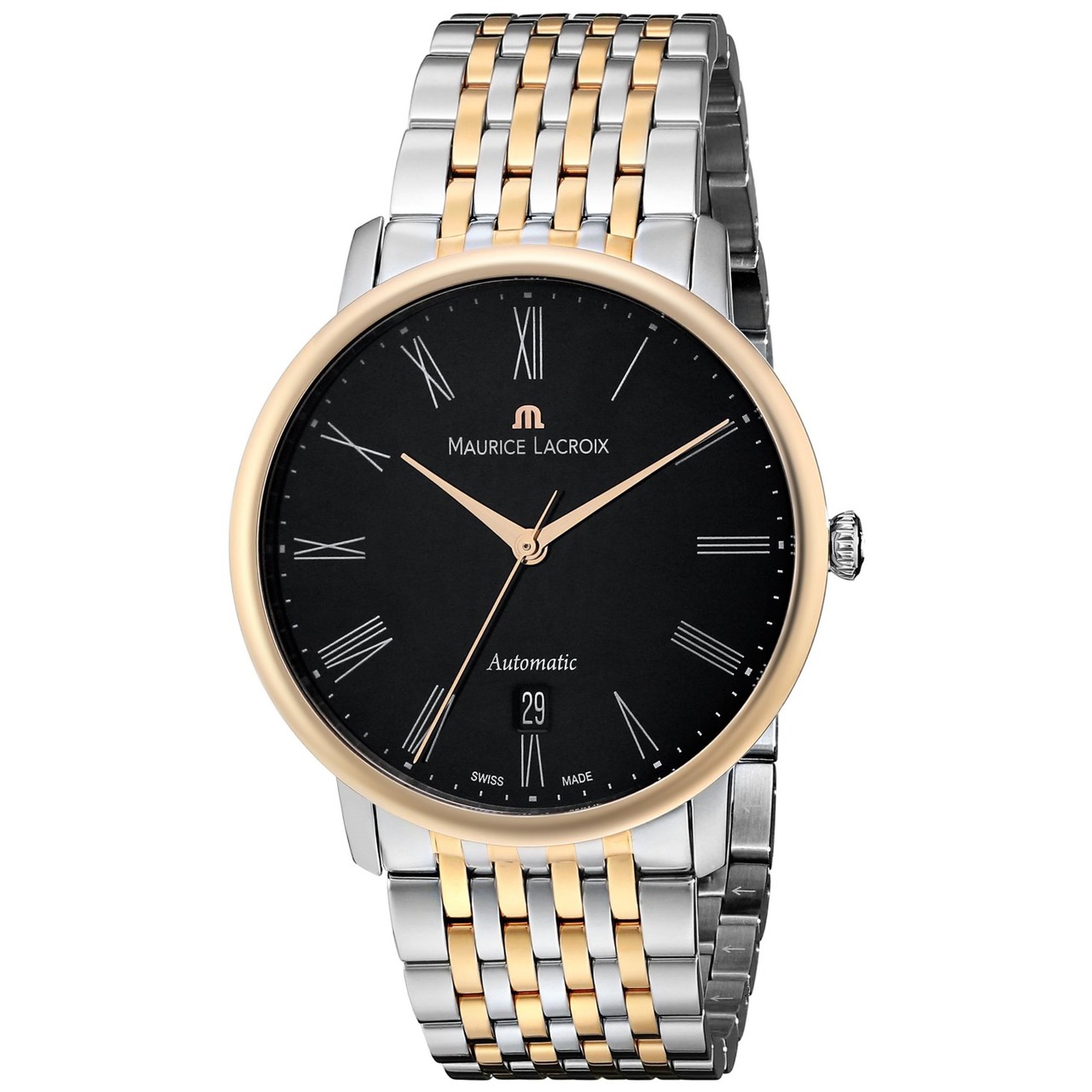 Maurice Lacroix Mens LC6067-PS103-310 Les Classiques Analog Display Swiss Automa