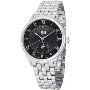 Maurice Lacroix Masterpiece Tradition Date GMT Mens Stainless Steel Automatic Wa