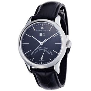 Maurice Lacroix Les Classiques Jours Retrograde Automatic Black Dial Mens Watch