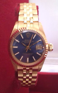 OROLOGIO ROLEX Lady-Datejust DONNA ORO BRACCIALE NUOVO WATCH GOLD ORIGINAL NEW