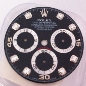 ROLEX GENUINE PARTS - QUADRANTE DAYTONA 116519 - 116520 116509 CON BRILLANTI