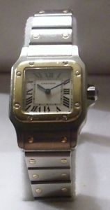 Reloj Cartier Santos Steel & Gold