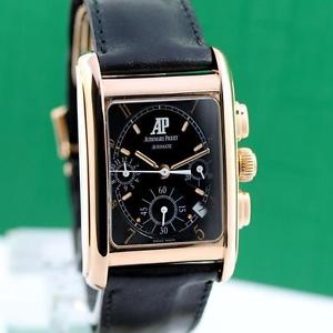 AUDEMARS PIGUET EDWARD 18K SOLID PINK GOLD AUTOMATIC CHRONOGRAPH MEN'S WATCH