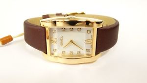LADIES NEW $10000 18K GOLD EBEL WATCH WITH DIAMOND DIAL,REF 1212853 TARAWA  SWIS