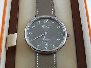 AUTH Hermes Arceau TGM Auto AR4.810 Watch