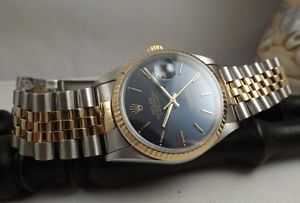 Orologio Rolex Datejust ref. 16233 acciaio oro Quadrante Blu Jubilee 36mm