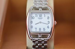 AUTH Hermes CAPE COD Tonneau PM CT1.210 Single Tour Ladies Watch