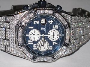 Mens Audemars Piguet Royal Oak Offshore *** Diamonds Everywhere ***