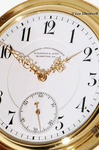 GLASHÜTTER ANKER UHRENFABRIK RICHARD GLAESER & SOHN 14Kt. GOLD ANKERCHRONOMETER