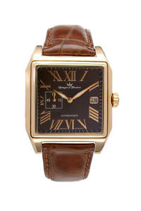 Yonger & Bresson Men's YBH 8336-03 Montfort Automatic Luminous Leather Watch