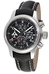Fortis Mens 635.10.91 L.01 F-4 Phantoms Phorever Automatic Chrono Day Date Watch