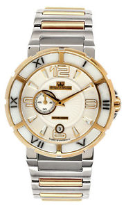 Yonger & Bresson Men's YBH 8321-03 M Automatic Rose-Gold & Steel Date Watch