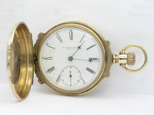 BEAUTIFUL & RARE SOLID 14K BOX HINGE HUNTER E. HOWARD SERIES IV!!!