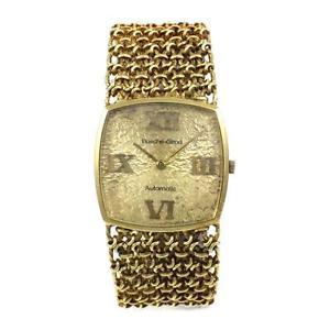 18k Yellow Gold Bueche Girod Automatic Dress Watch 91.5 Grams