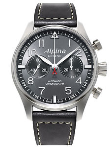 Alpina Startimer Pilot Chronograph Herren Uhr Chrono AL-860GB4S6