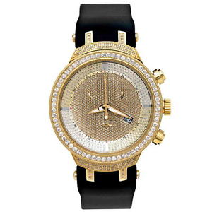 Joe Rodeo Diamant Herren Uhr - MASTER gold 2.65 ctw