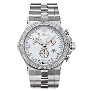 Joe Rodeo Diamant Herren Uhr - PHANTOM silber 2.25 ctw