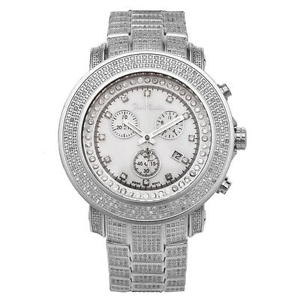 Joe Rodeo Diamant Herren Uhr - JUNIOR silber 11.5 ctw