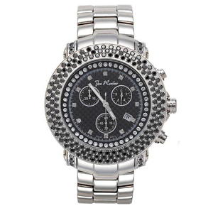 Joe Rodeo Diamant Herren Uhr - JUNIOR silber 6 ctw