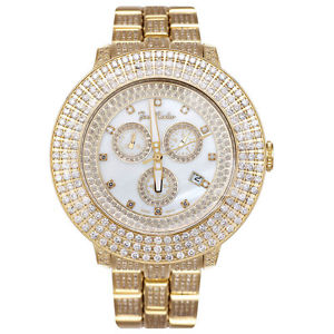 Joe Rodeo Diamant Herren Uhr - PILOT gold 11 ctw