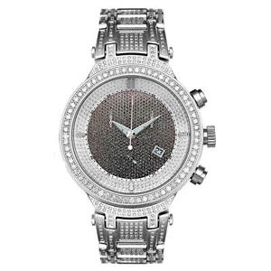 Joe Rodeo Diamant Herren Uhr - MASTER silber 5.2 ctw