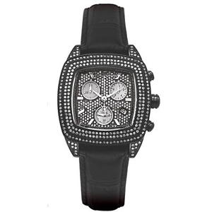 Joe Rodeo Diamant Damen Uhr - CHELSEA schwarz 5 ctw