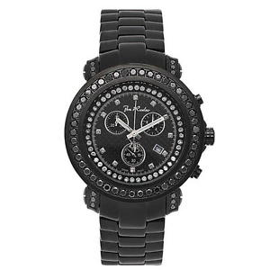 Joe Rodeo Diamant Herren Uhr - JUNIOR schwarz 4 ctw