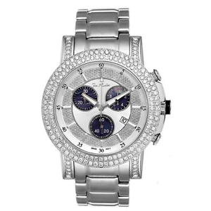Joe Rodeo Diamant Herren Uhr - TROOPER silber 6 ctw