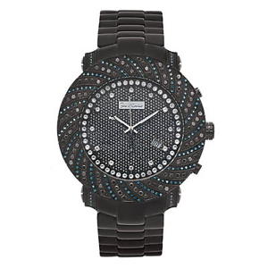 Joe Rodeo Diamant Herren Uhr - JUNIOR schwarz 4.25 ctw