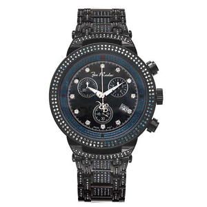 Joe Rodeo Diamant Herren Uhr - MASTER schwarz 4.75 ctw