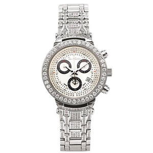 Joe Rodeo Diamant Damen Uhr - MASTER LADY silber 3.7 ctw