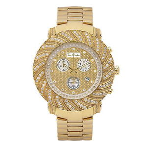 Joe Rodeo Diamant Herren Uhr - JUNIOR gold 4.25 ctw