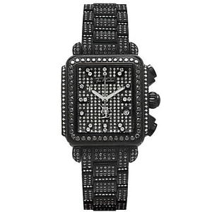 Joe Rodeo Diamant Damen Uhr - MADISON schwarz 13.5 ctw