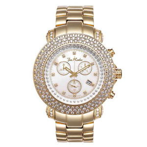 Joe Rodeo Diamant Herren Uhr - JUNIOR gold 6 ctw