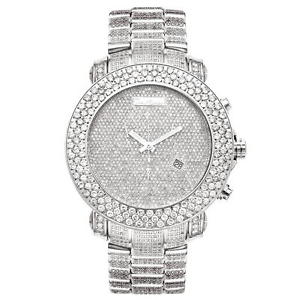 Joe Rodeo Diamant Herren Uhr - JUNIOR silber 25.5 ctw