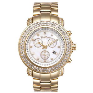Joe Rodeo Diamond Men's Watch - JUNIOR gold 4.75 ctw