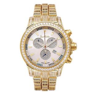 Joe Rodeo Diamant Homme Montre - MASTER PILOT or 26.7 ctw