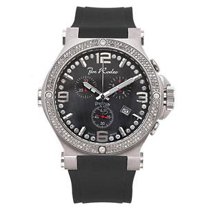 Joe Rodeo Diamant Homme Montre - PHANTOM argent 2.25 ctw