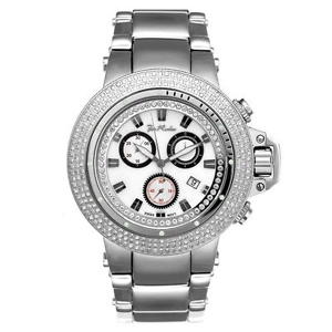 Joe Rodeo Diamant Homme Montre - RAZOR argent 4 ctw
