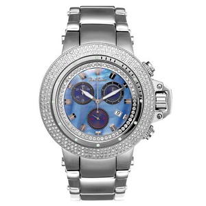 Joe Rodeo Diamant Homme Montre - RAZOR argent 4 ctw