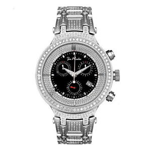Joe Rodeo Diamant Homme Montre - MASTER argent 7.35 ctw
