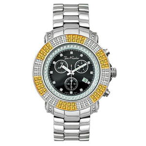 Joe Rodeo Diamant Homme Montre - JUNIOR argent 4.3 ctw